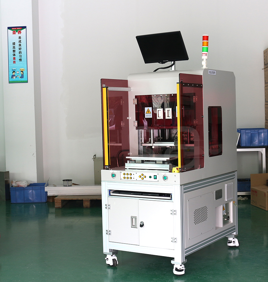 一臺(tái)按鍵功能在線CR測試機(jī)打包發(fā)貨(圖1)