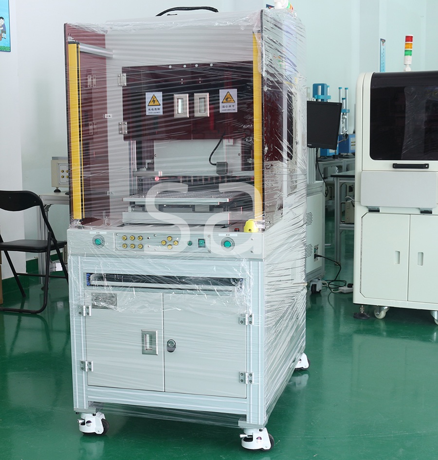 一臺(tái)按鍵功能在線CR測試機(jī)打包發(fā)貨(圖2)