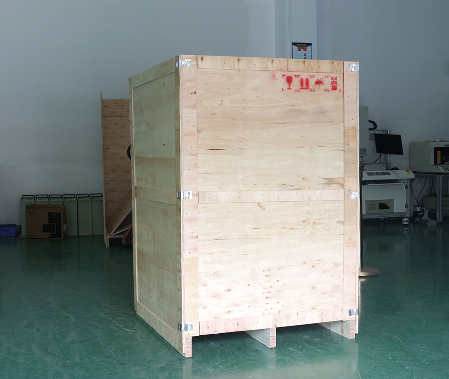 三軸荷重位移曲線測(cè)試機(jī)調(diào)試完成，發(fā)往客戶實(shí)試驗(yàn)室(圖2)