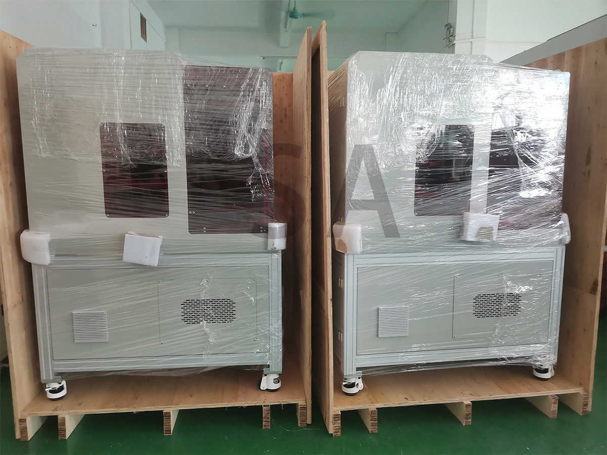 8臺按鍵功能在線ＣＲ測試機(jī)發(fā)往蘇州客戶處(圖3)