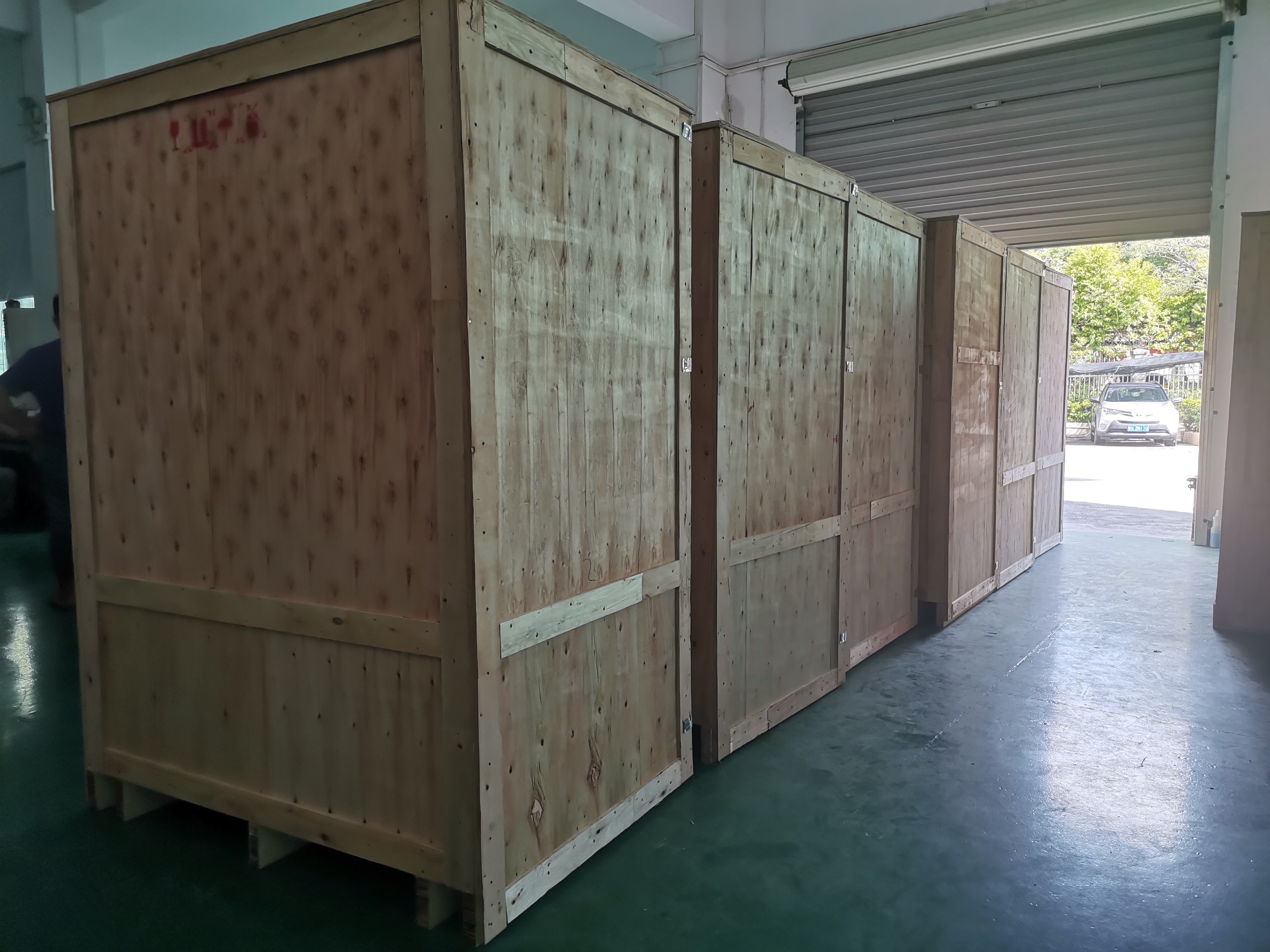 8臺按鍵功能在線ＣＲ測試機(jī)發(fā)往蘇州客戶處(圖4)